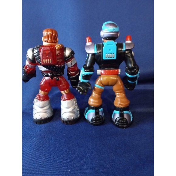 2001/2004 Fireman and Cop Rescue Hero Toy Bundle of‎ 2 - Picture 2 of 3